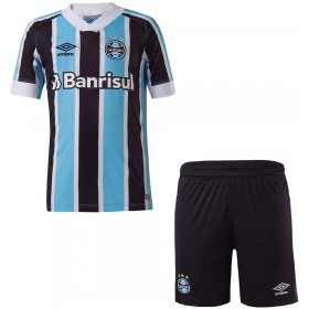 Fußballtrikots Gremio Kinder 2021-2022 Kurzarm Heimtrikotsatz kaufen 